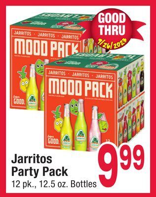 Jewel-Osco Jarritos party pack offer