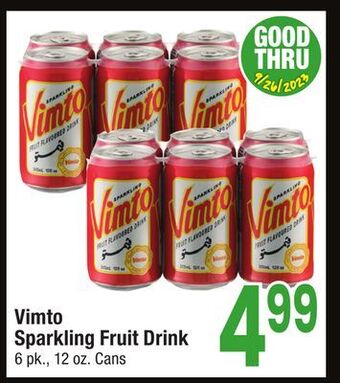 Jewel-Osco Vimto sparkling fruit drink offer