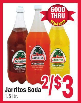 Jewel-Osco Jarritos soda offer