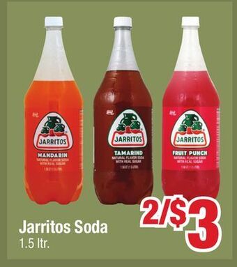 Jewel-Osco Jarritos soda offer