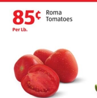 Aldi Roma tomatoes offer