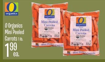 Jewel-Osco O organics mini peeled carrots offer