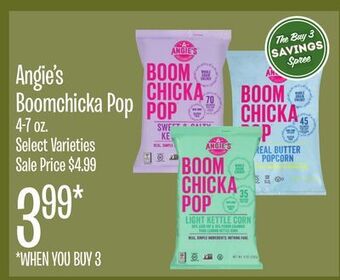 Jewel-Osco Angie's boomchicka pop offer