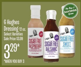 Jewel-Osco G hughes dressing offer