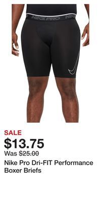 Nordstrom Nike pro dri-fit performance boxer briefs offer
