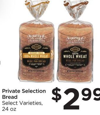 Food 4 Less Private selection bread offer