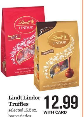 Mariano's Lindt lindor truffles offer