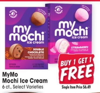 Jewel-Osco Mymo mochi ice cream offer