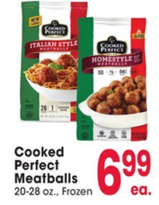 Jewel-Osco Cooked perfect meatballs offer