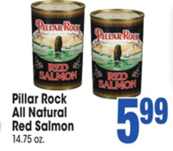 Jewel-Osco Pillar rock all natural red salmon offer