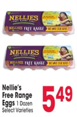 Jewel-Osco Nellie's free range eggs offer