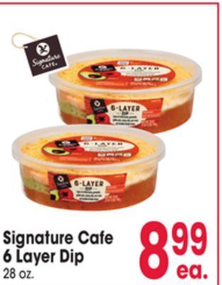 Jewel-Osco Signature cafe 6 layer dip offer