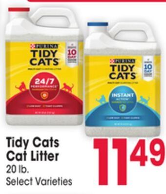 Jewel-Osco Tidy cats cat litter offer