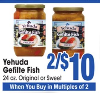 Jewel-Osco Yehuda gefilte fish offer