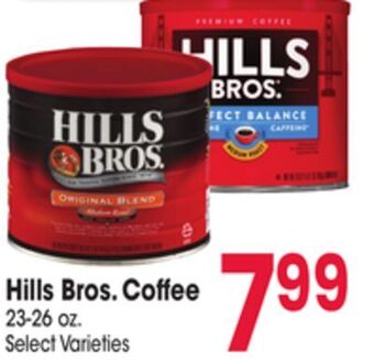 Jewel-Osco Hills bros. coffee offer