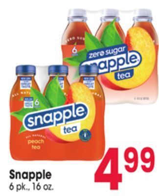 Jewel-Osco Snapple offer