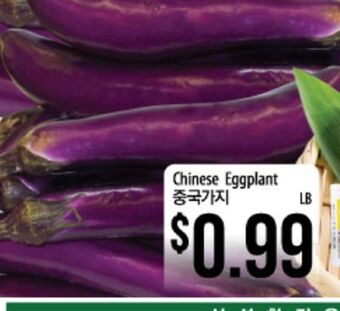 Hmart Chinese eggplant offer