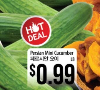 Hmart Persian mini cucumber offer