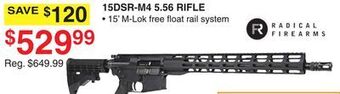 Dunham's Sports Radical firearms 15dsr-m4 5.56 rifle offer