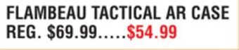 Dunham's Sports Flambeau tactical ar case offer