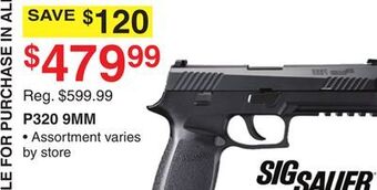 Dunham's Sports Sig sauer p320 9mm offer