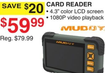 Dunham's Sports Muddy card reader offer