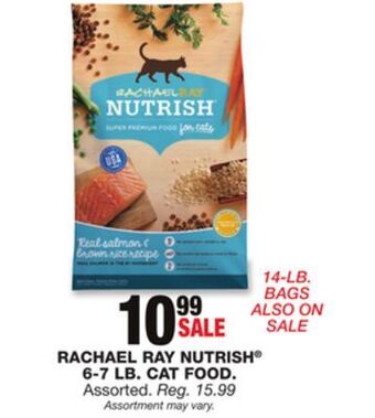 Blain's Farm & Fleet Rachael ray nutrish 6-7 lb. cat food offer