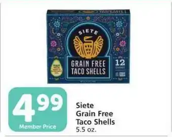 Pavilions Siete Grain Free Taco Shells offer