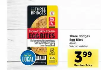 Vons Three Bridges Egg Bites offer