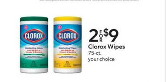 Publix Clorox Wipes offer