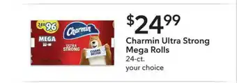 Publix Charmin Ultra Strong Mega Rolls offer