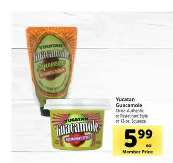 Vons Yucatan Guacamole offer