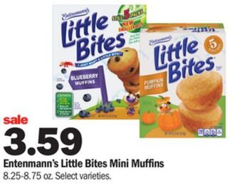 Meijer Entenmann's little bites mini muffins offer