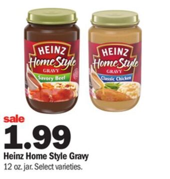 Meijer Heinz home style gravy offer