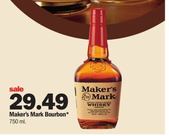Meijer Maker's mark bourbon offer