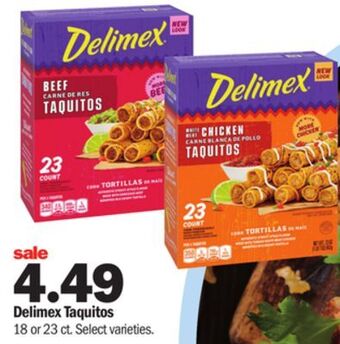 Meijer Delimex taquitos offer