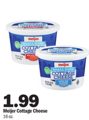 Meijer Meijer cottage cheese offer