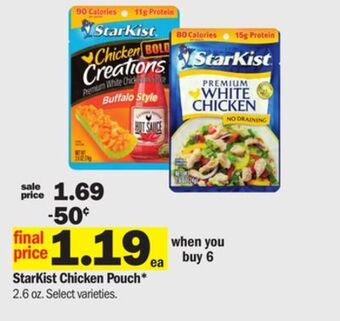 Meijer Starkist chicken pouch offer