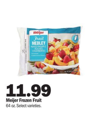 Meijer Meijer frozen fruit offer