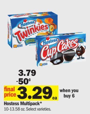 Meijer Hostess multipack offer