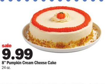 Meijer 8 pumpkin cream cheese cake offer