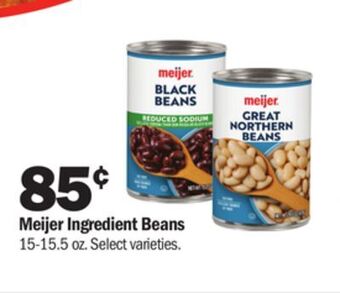 Meijer Meijer ingredient beans offer