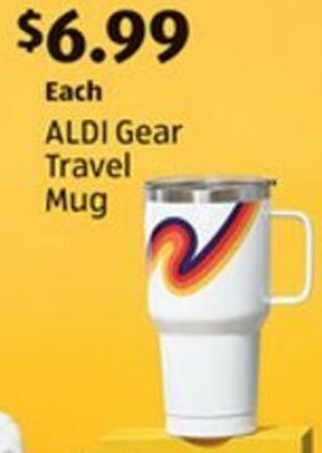 Aldi ALDI Gear Travel Mug offer