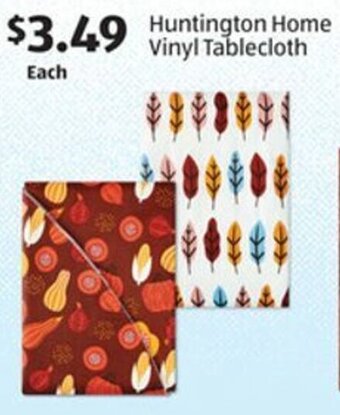 Aldi Huntington Home Vinyl Tablecloth offer