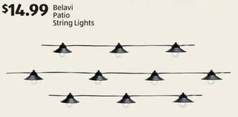 Aldi Belavi Patio String Lights offer
