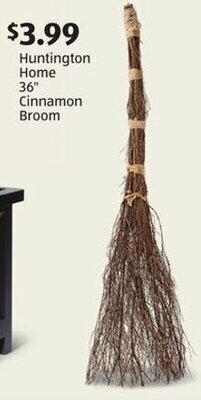 Aldi Huntington Home 36" Cinnamon Broom offer