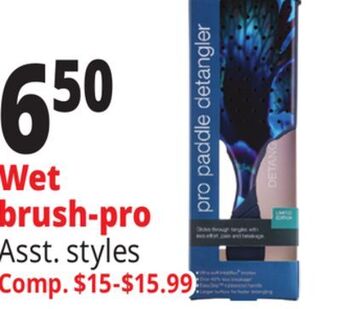 Ocean State Job Lot Wet brush-pro offer