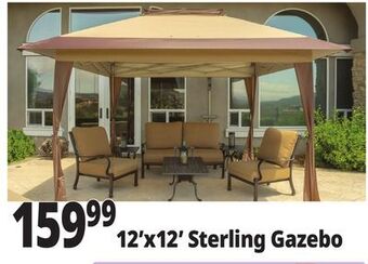 Ocean State Job Lot Sterling 12' x 12' instant pop-up gazebo offer