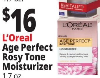 Ocean State Job Lot L'oreal age perfect rosy tone moisturizer offer