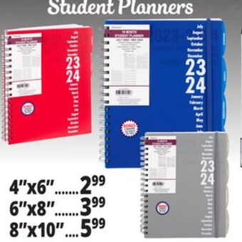 Ocean State Job Lot 2023-2024 premiere 18 month student planner, 10 offer